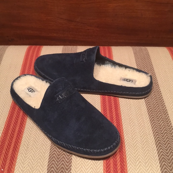 UGG Shoes - Ugg Womens Tamera Suede Navy Loafers